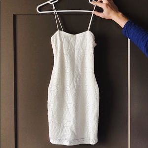 Urban Outfitters Bodycon White Dress